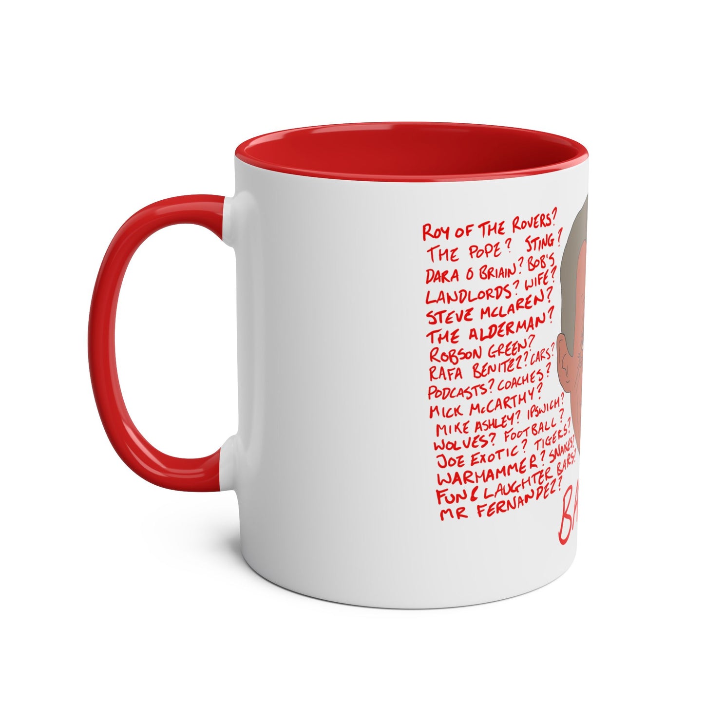 Mick McCarthy BASTARDS! Mug