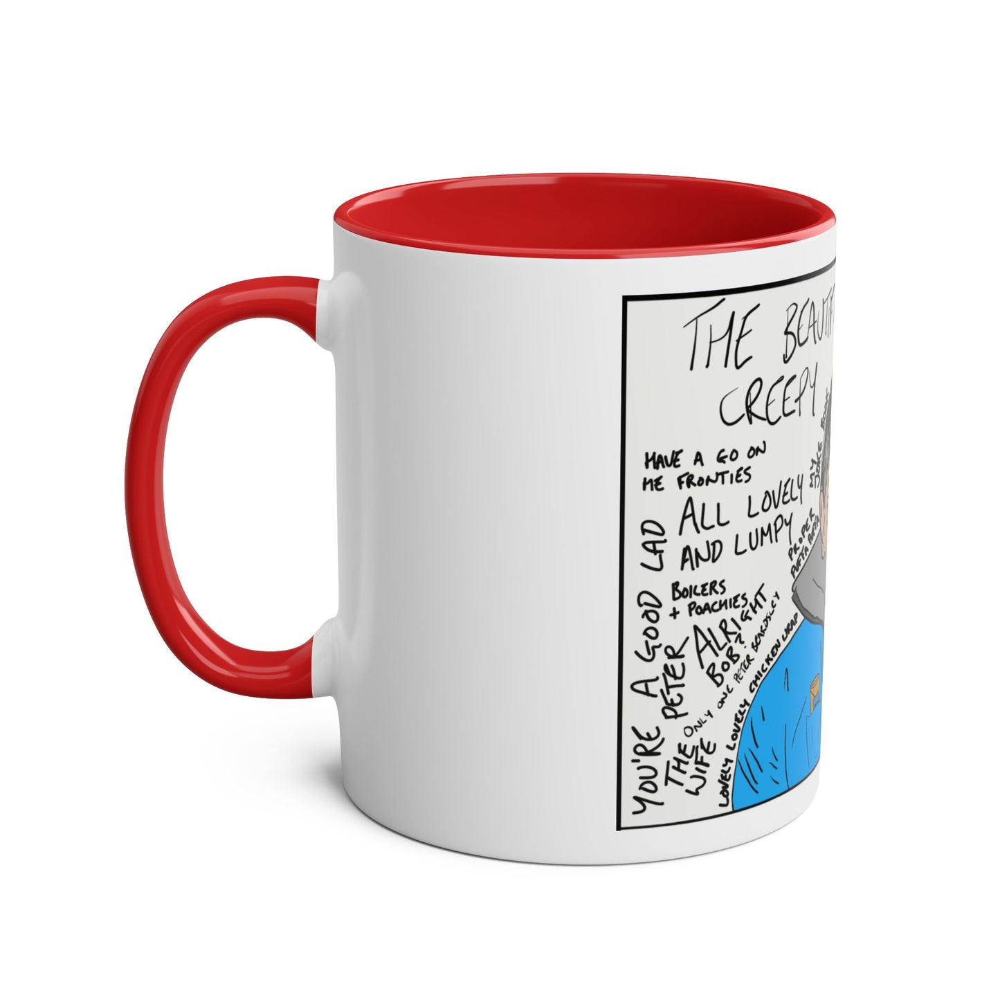 The Beautiful Mind of a Creepy Doyle Mug