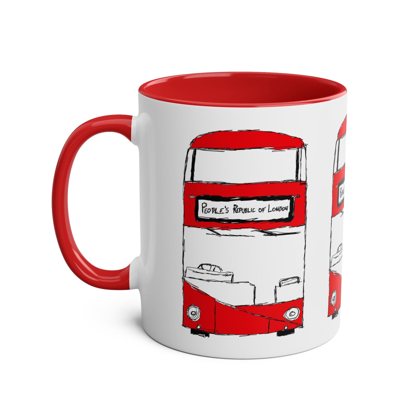 People's Republic of London Bus Mug