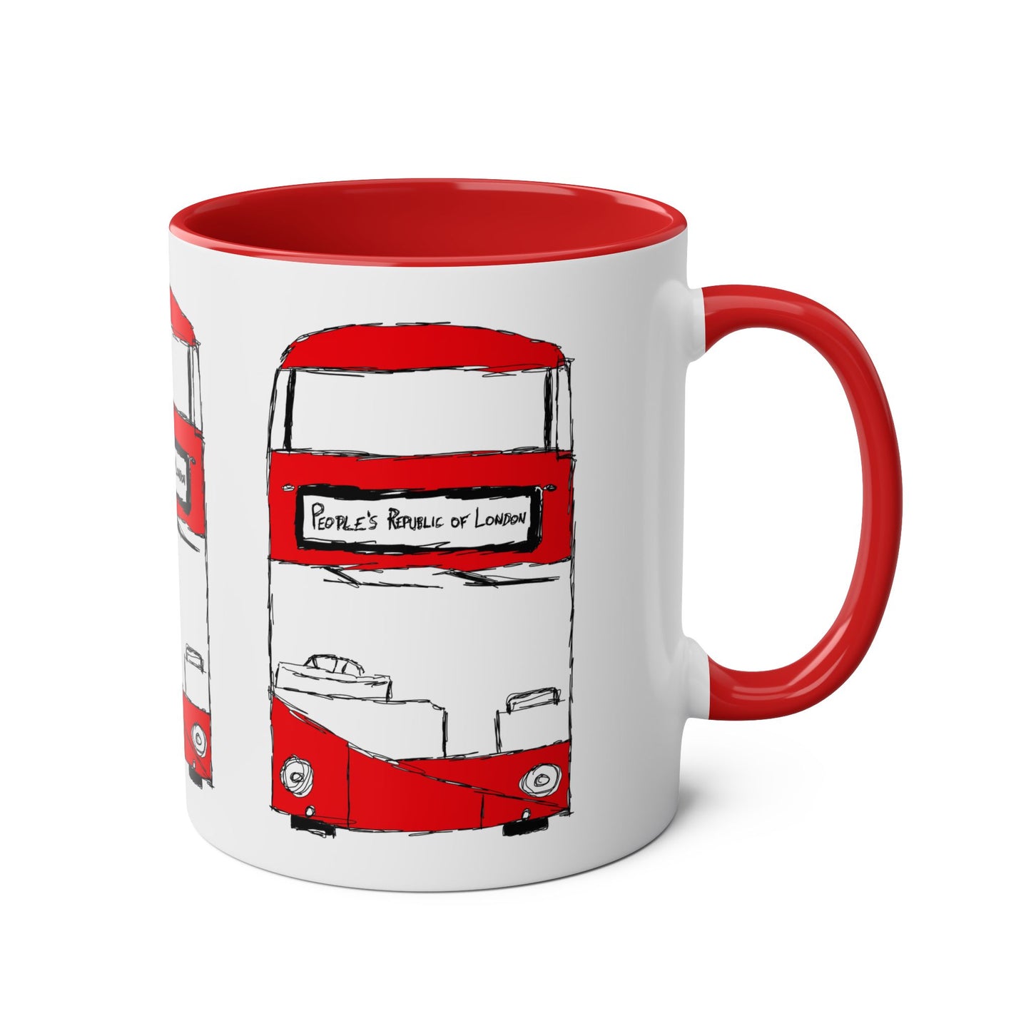 People's Republic of London Bus Mug