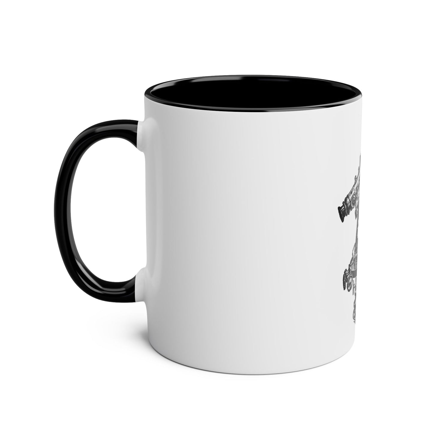 Engineer's Transit With Level and Gradienter Attachment Mug