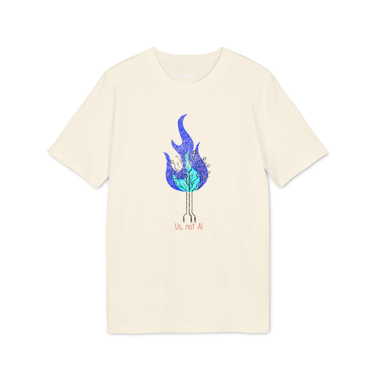 Us, Not AI T-shirt