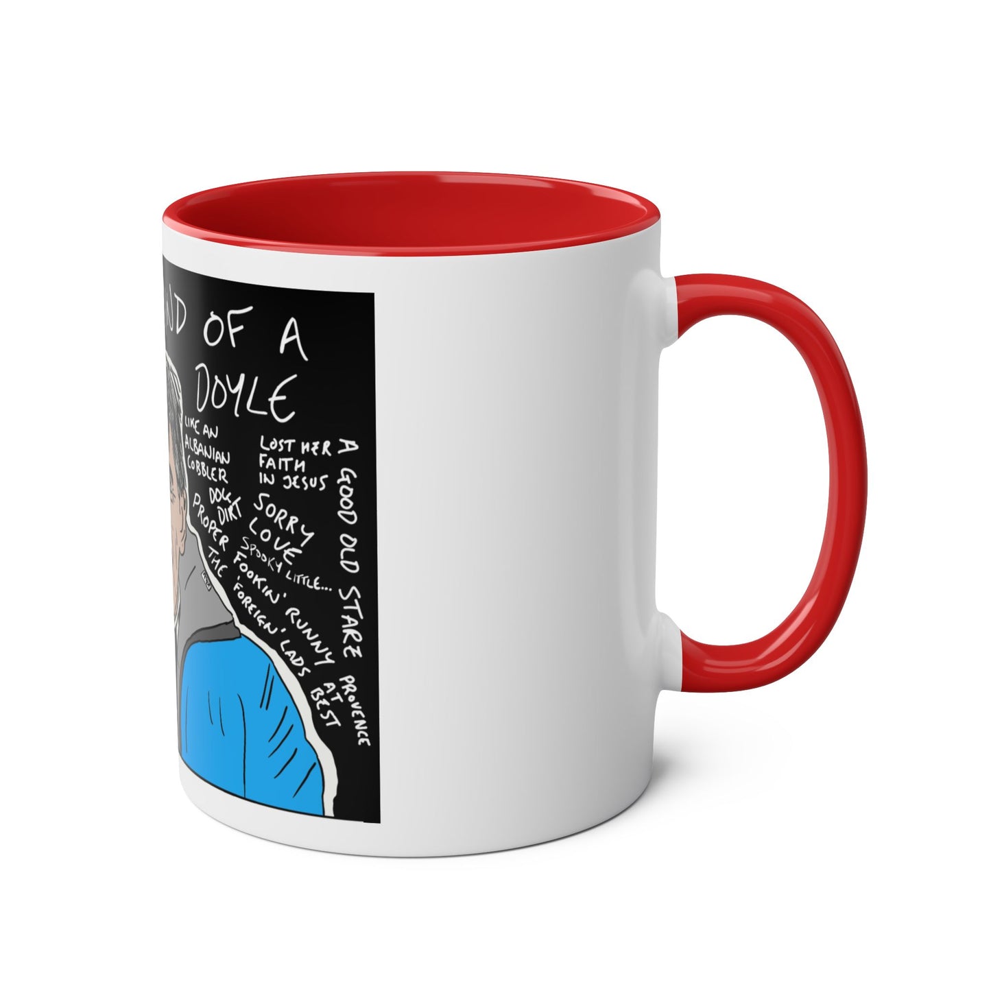 The Beautiful Mind of a Creepy Doyle Mug