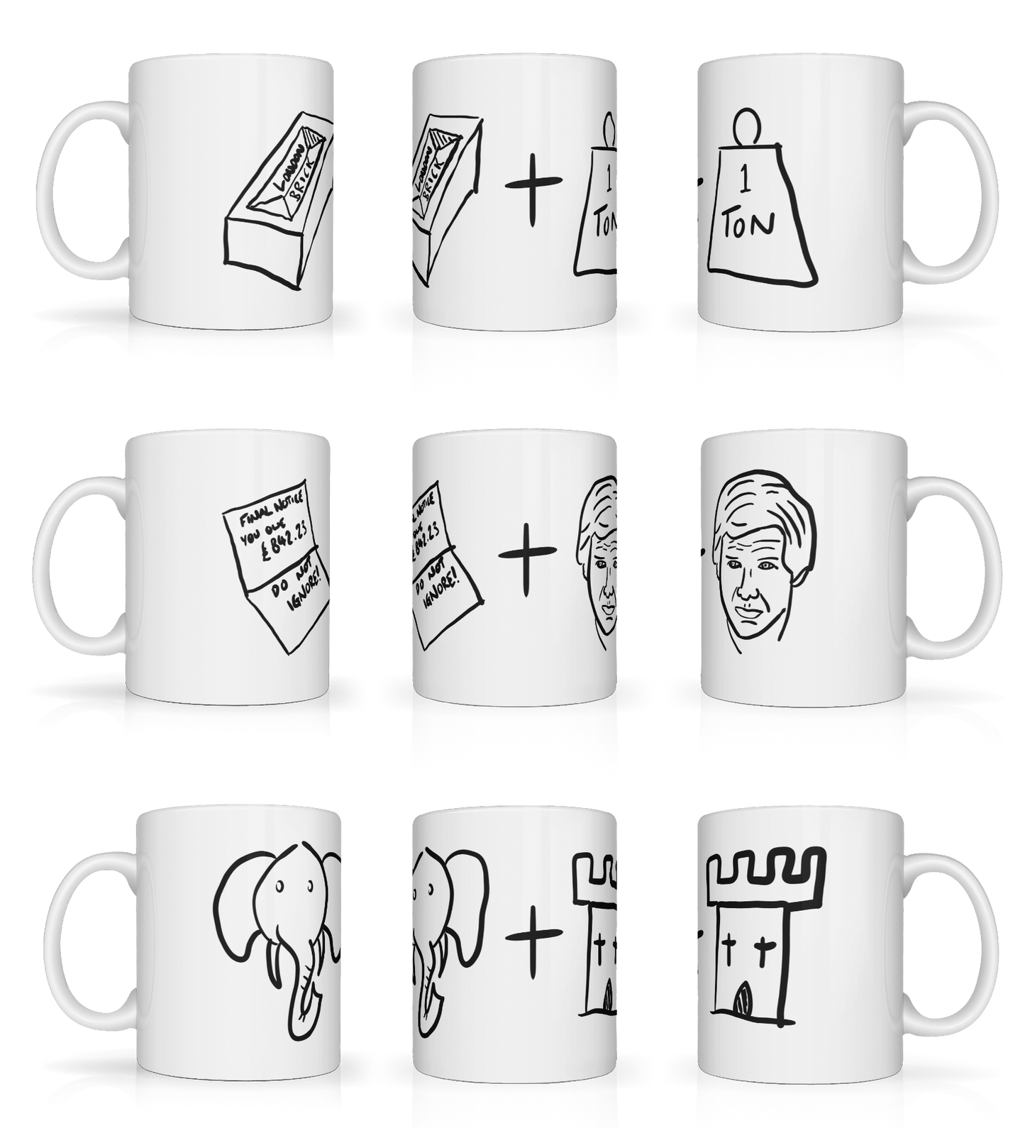 London Hieroglyphics Mug