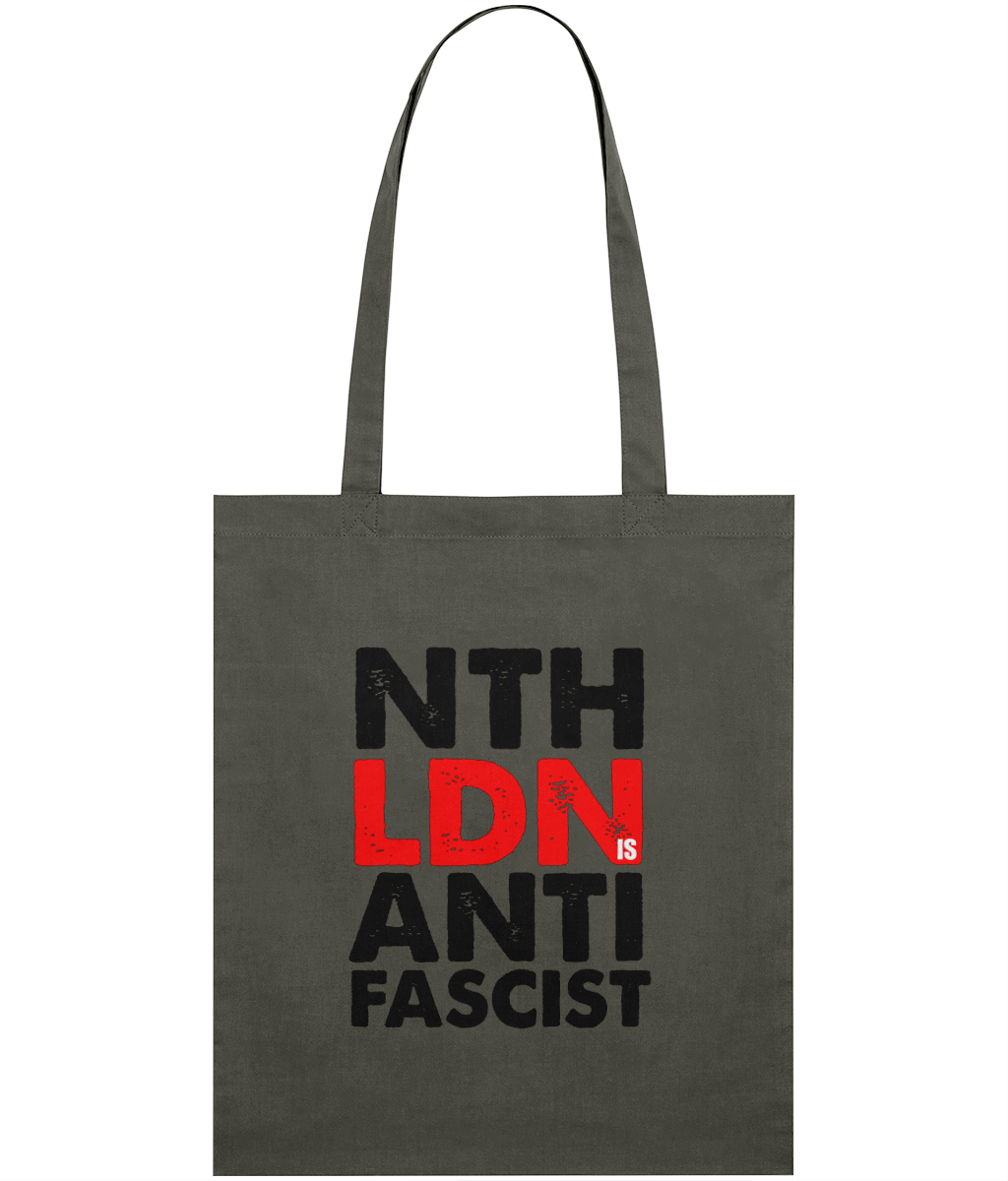 North London is Anti-Fascist Tote Bag