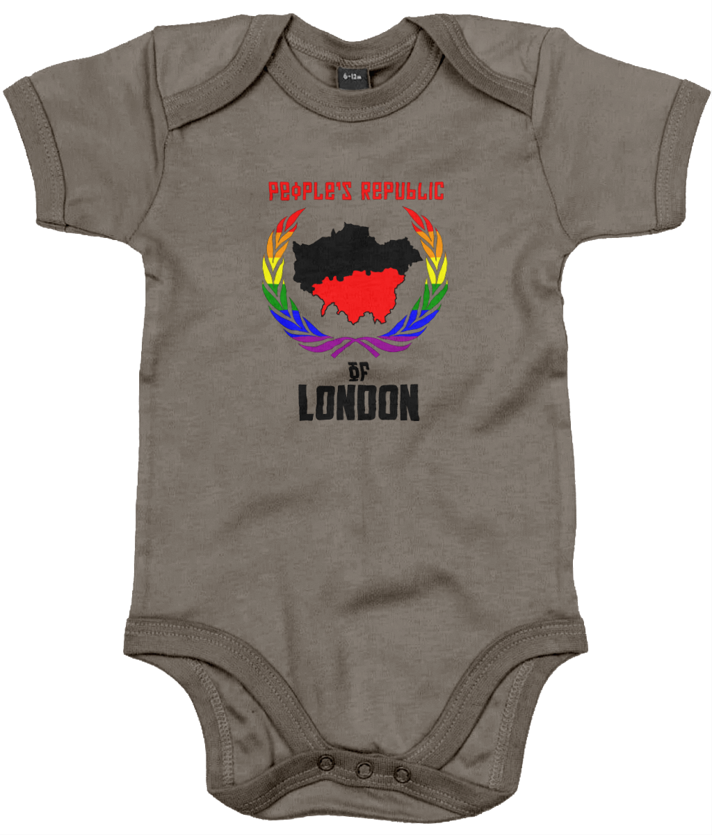 People's Republic of London Rainbow Babygrow