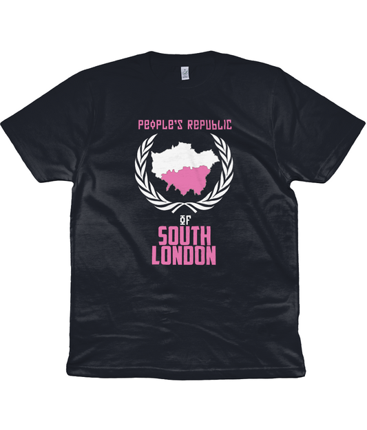 People's Republic of South London Pink & White Unisex T-Shirt