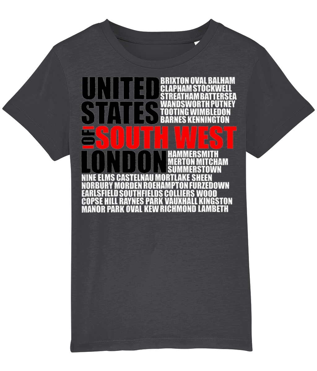 United States of South West London Kids T-Shirt
