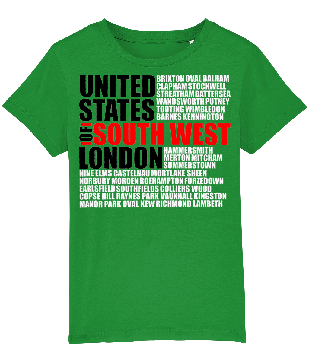 United States of South West London Kids T-Shirt