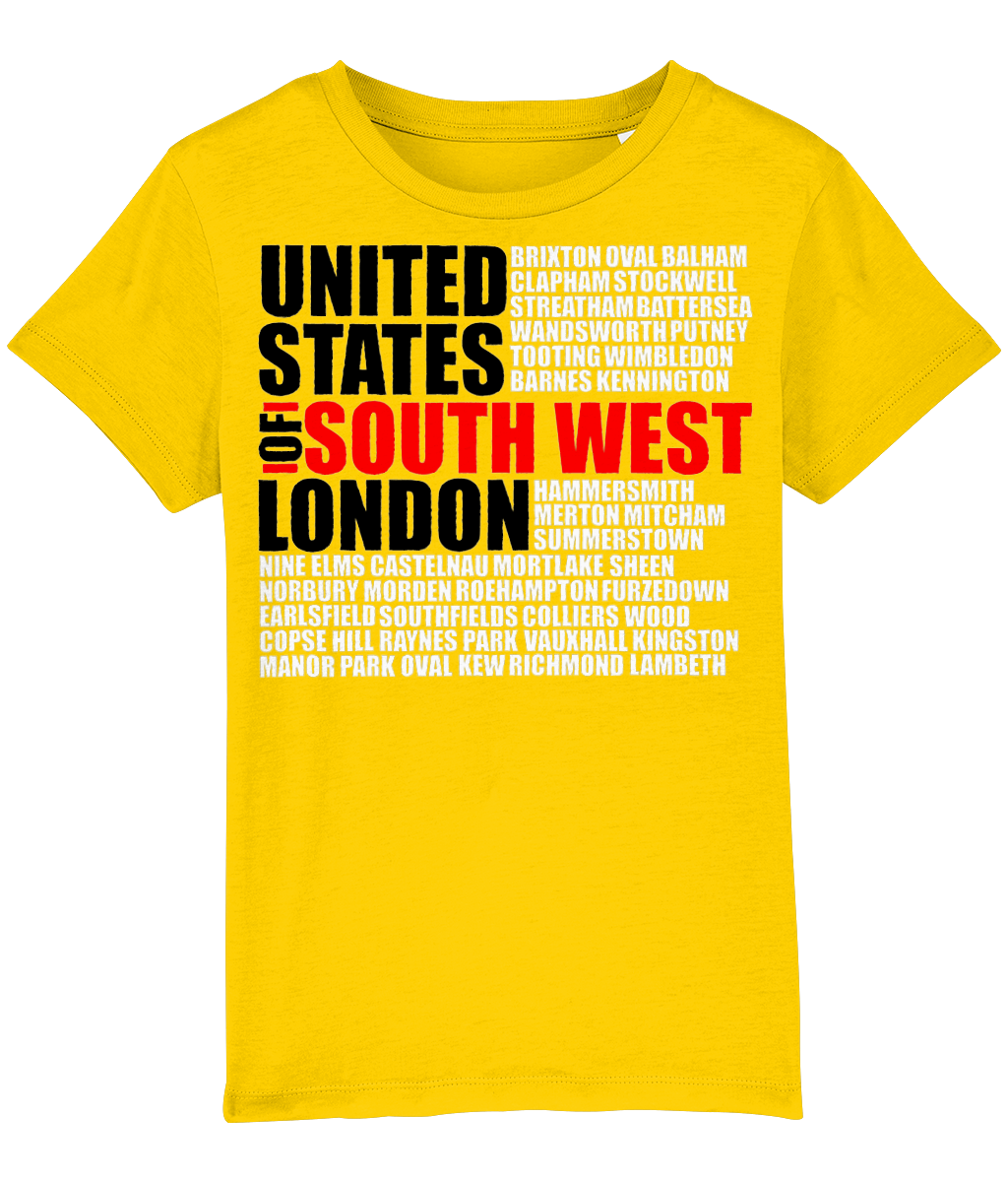 United States of South West London Kids T-Shirt