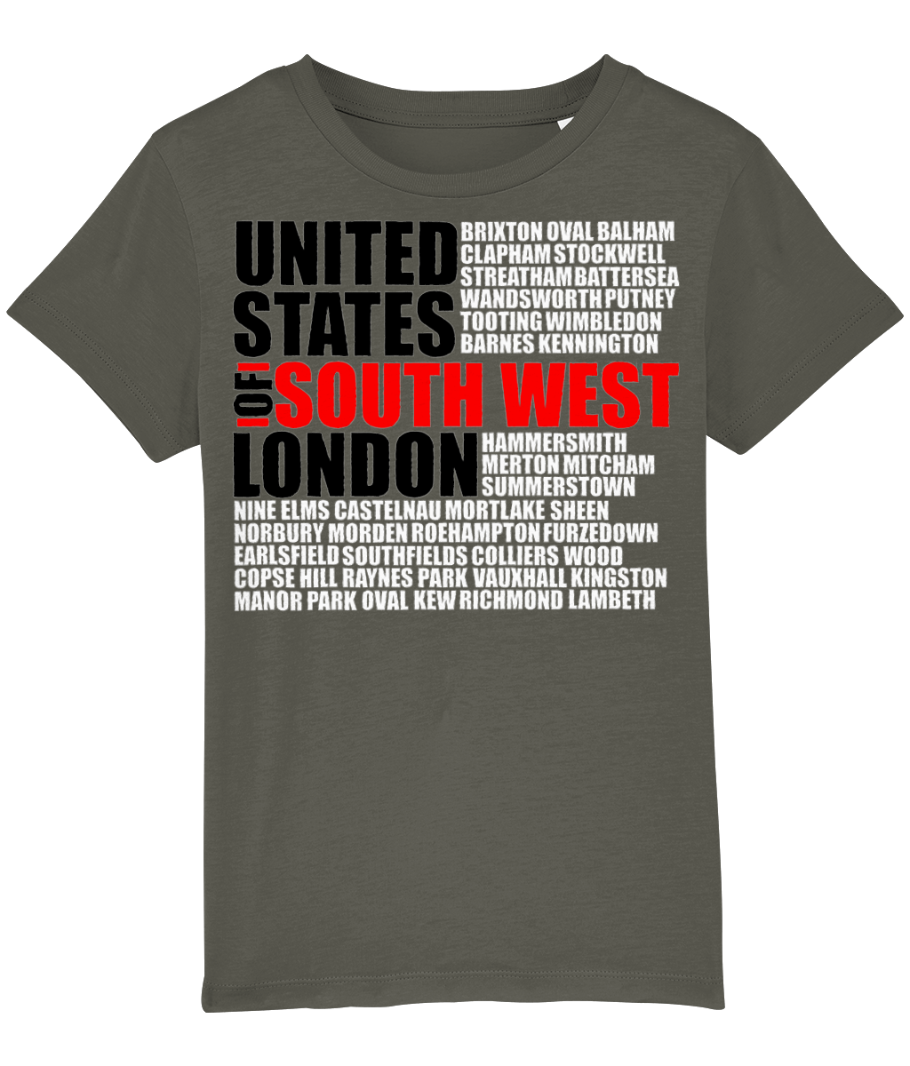 United States of South West London Kids T-Shirt