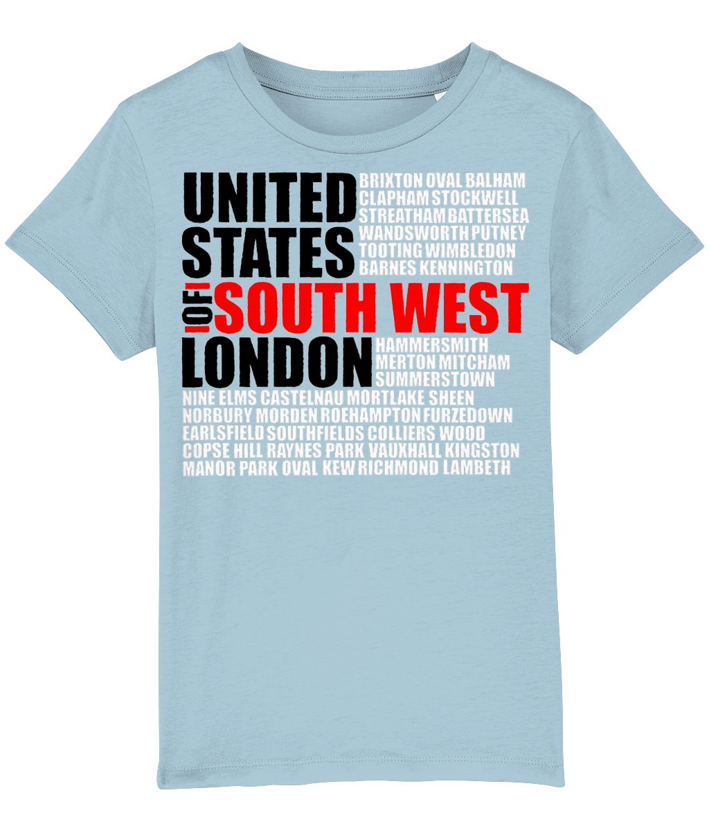United States of South West London Kids T-Shirt