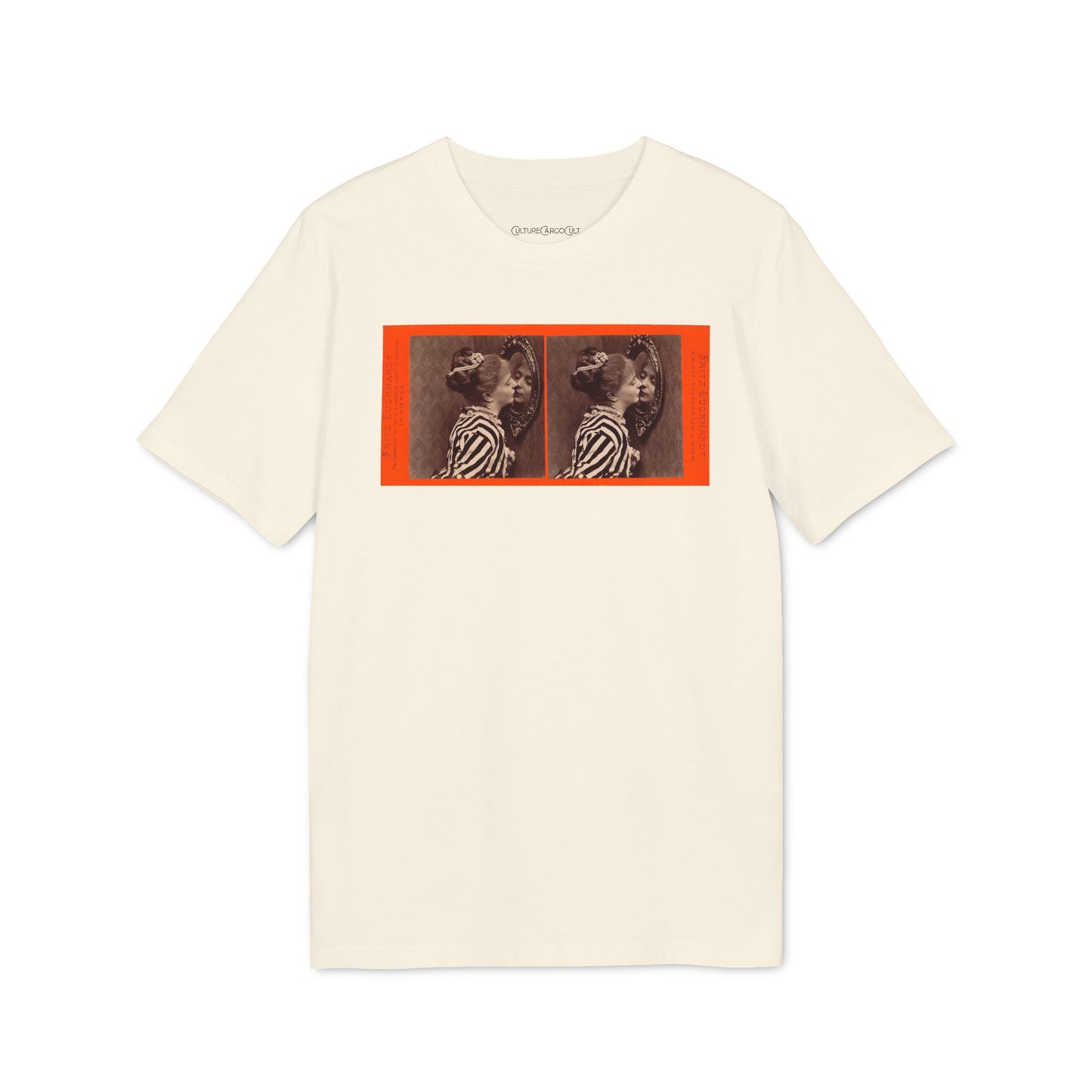 Woman Kissing Her Reflection T-shirt