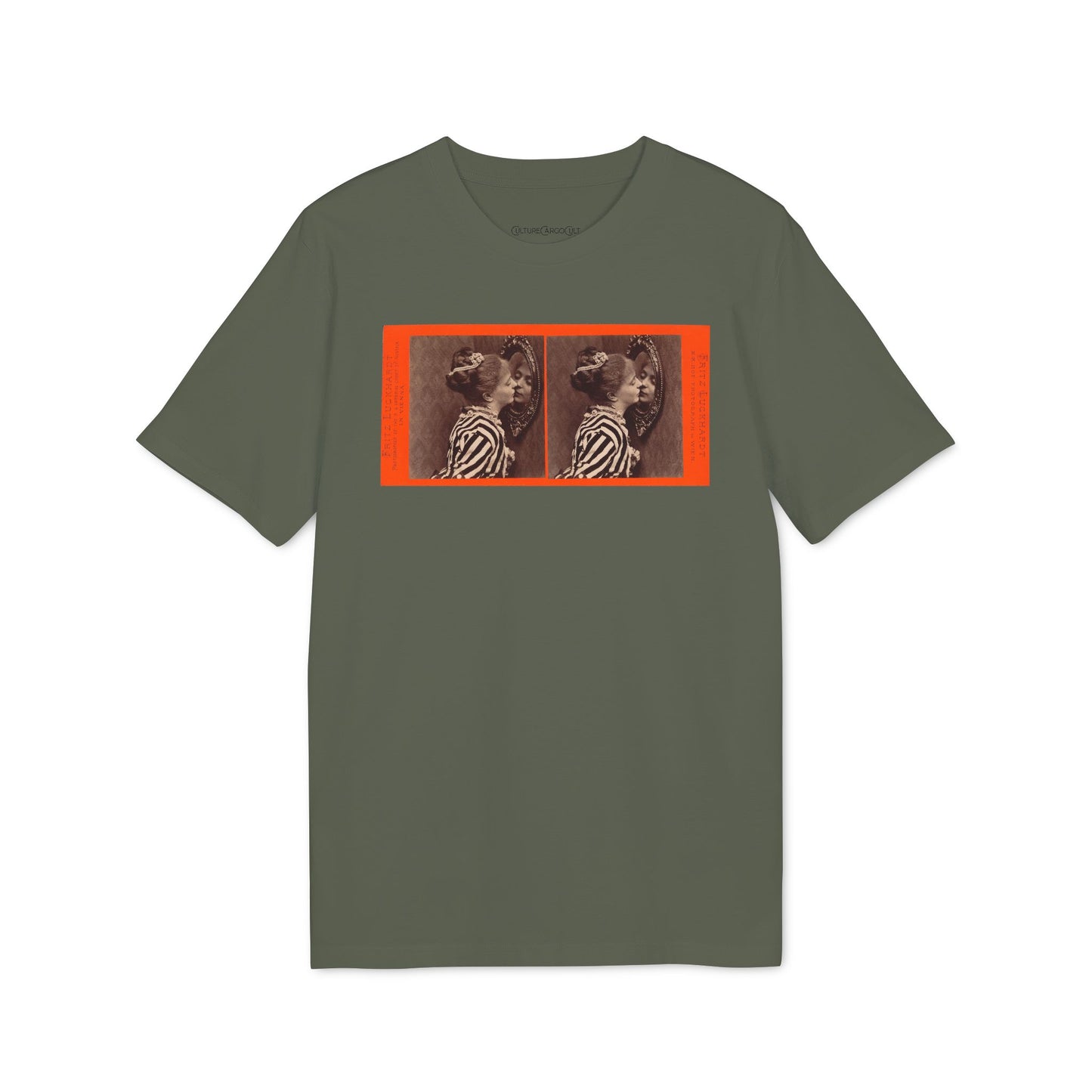 Woman Kissing Her Reflection T-shirt