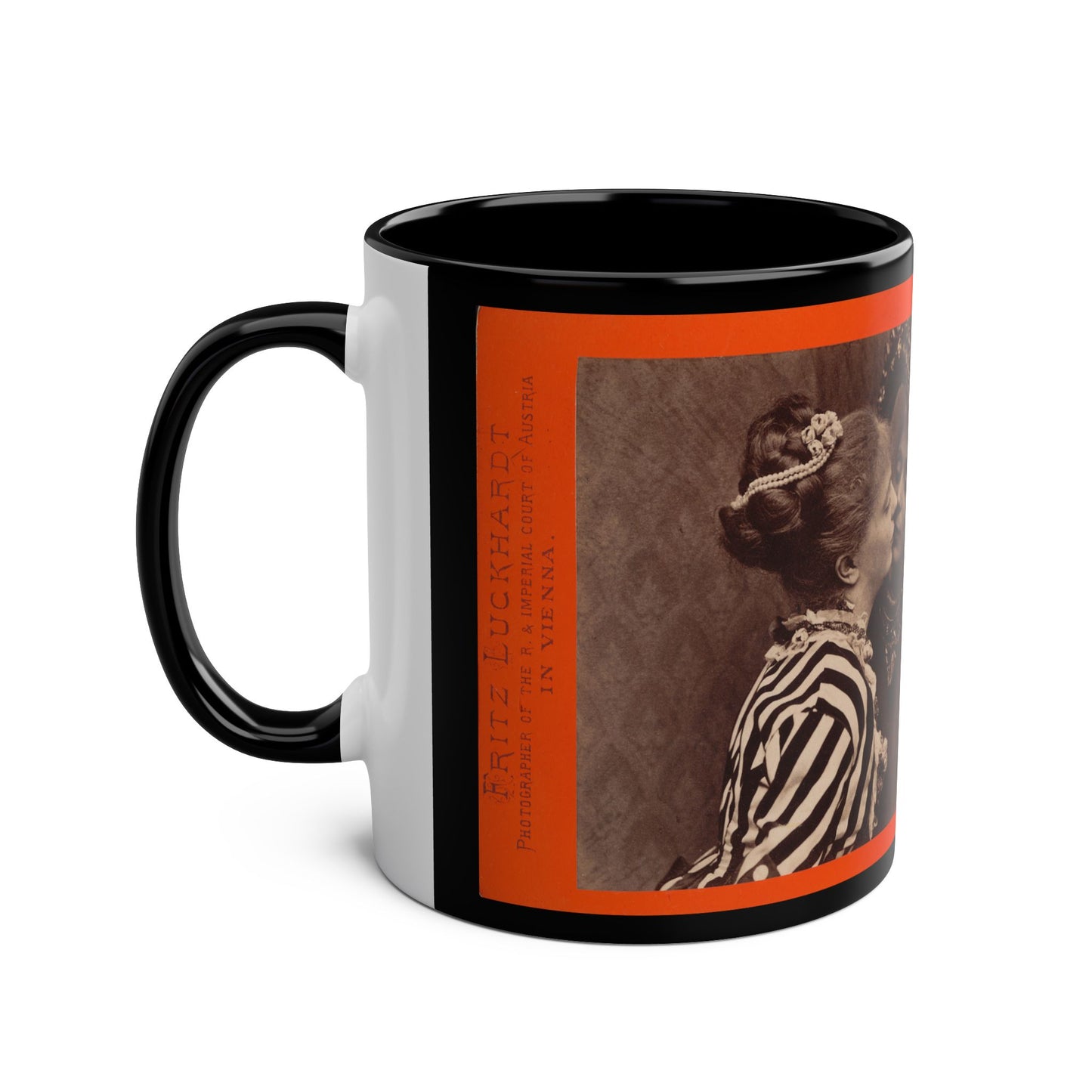 Woman Kissing Her Reflection Mug