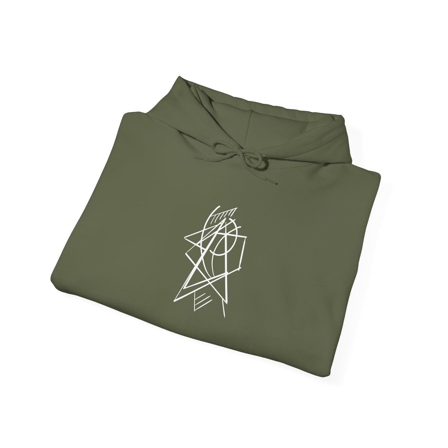 Shattered Face Hoodie