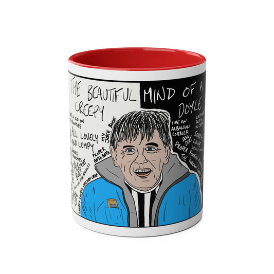 The Beautiful Mind of a Creepy Doyle Mug