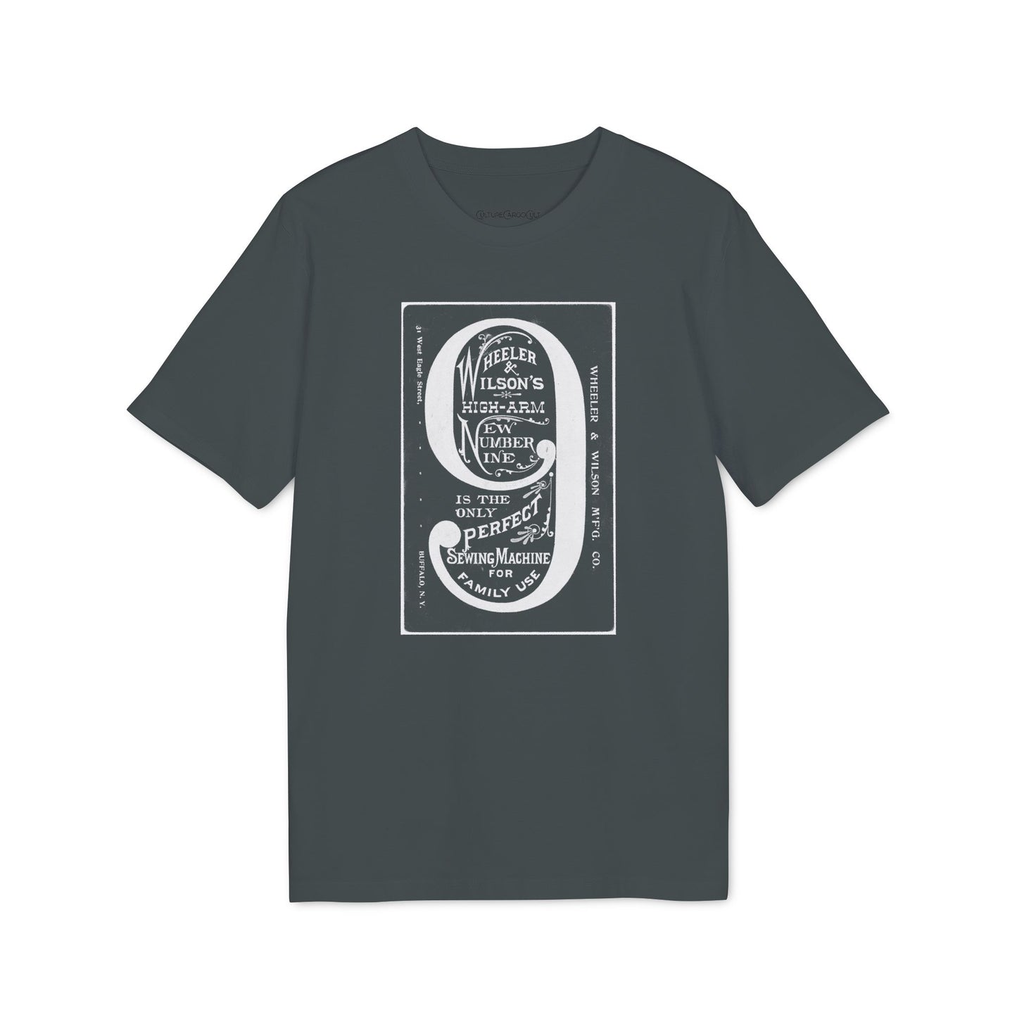Wheeler & Wilson's High-Arm Number Nine Sewing Machine T-shirt