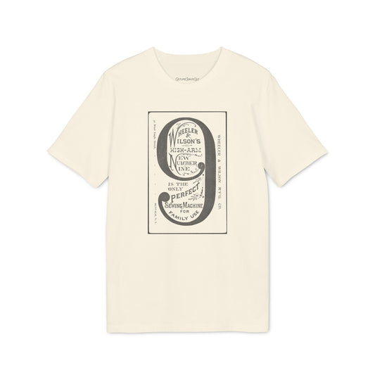 Wheeler & Wilson's High-Arm Number Nine Sewing Machine T-shirt