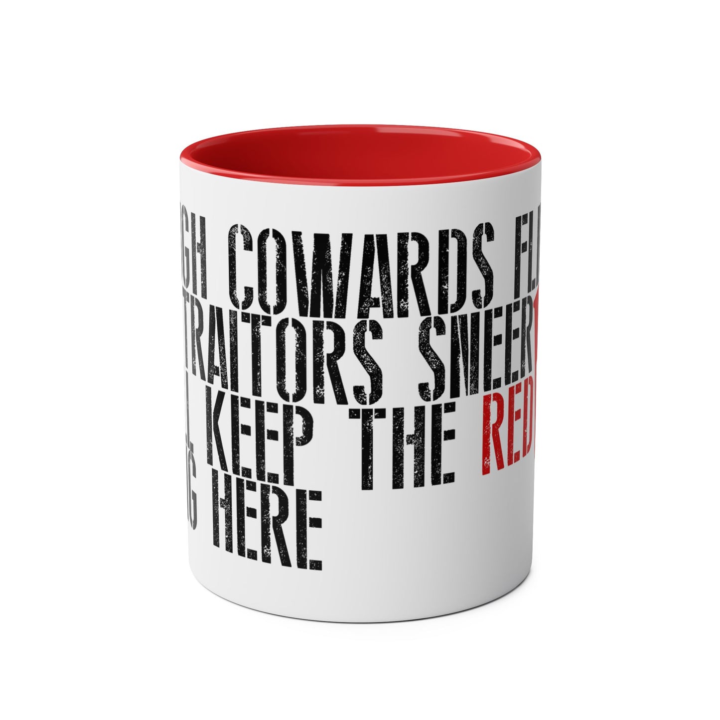 Red Flag Mug