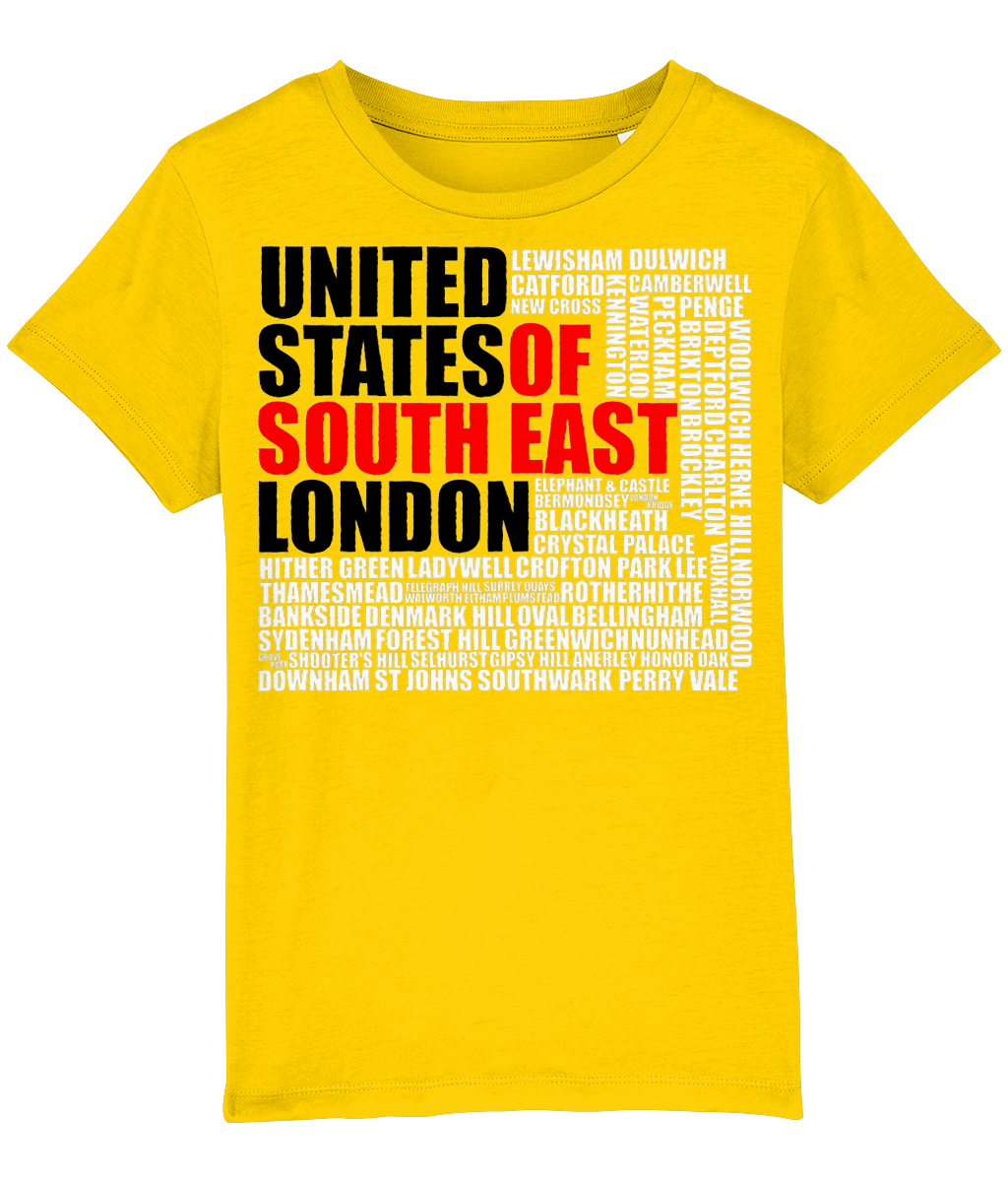 United States of South East London Kids T-Shirt